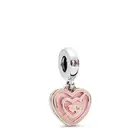 Starland Jewellery Path to Love Charm, Rose, Pink Crystal & Enamel for pandora bracelet 787801NBP