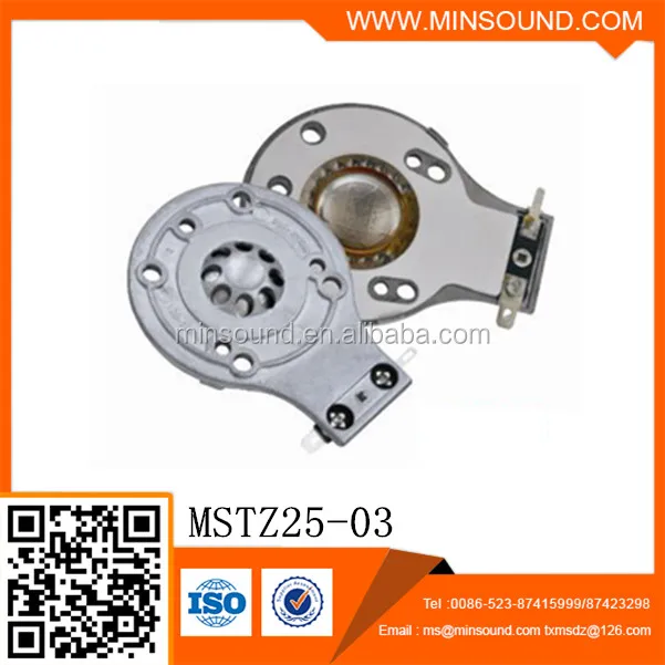 MSTZ25-03 small titanium diaphragm voice coil assembly for tweeter - ANKUX.COM