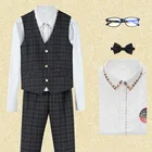 Vest and Pants High Quality School Uniform 4 Pieces Suit