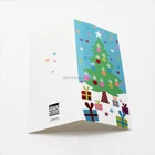 Custom Design Christmas Greeting Cards Offset Pritnting