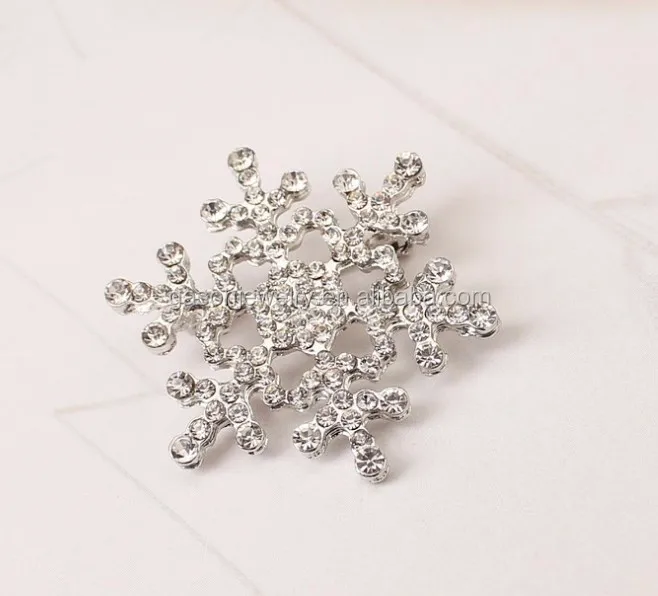 christmas rhinestone brooch pins  material: rhinestone,crystals