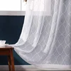 100% polyester stock sheer fabric embroidery curtain/flower embroidered organza curtain drapery sheer panel drapes