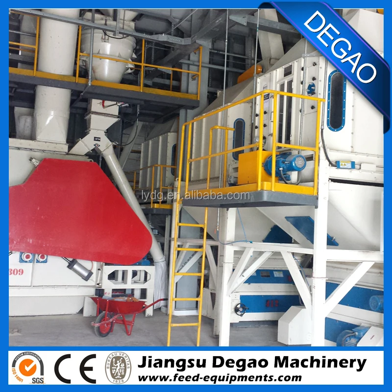 Hot Selling Feed Mill,High Capacity Poultry Feed Mill Easy To Operate