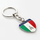 Country City Trouist Metal Keyring Italy Metal Keychain Souvenir