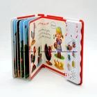 0-12 years old 2019 Growing Up Series Talking English Children Education Sound Book printing service