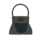 Retro Denim Art Wall Decor Handbag Shape Home Decoration