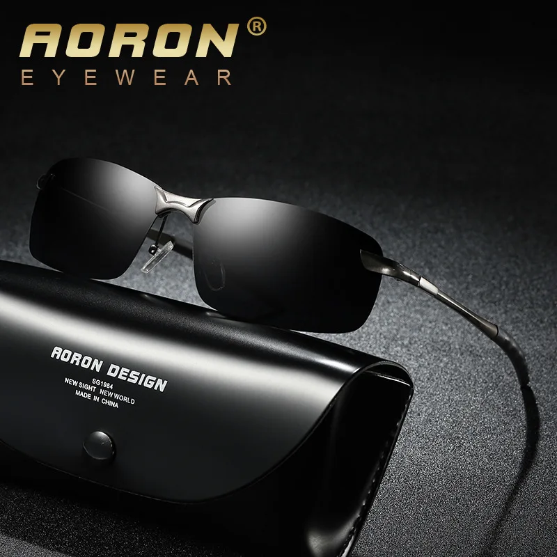 Aoron бренд OEM поляризованные линзы Винтаж очки интимные аксессуары Защита от солнца для мужчин