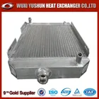 Hot selling OEM custom made aluminum plate&bar water to air intercooler core radiator
