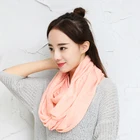 Inventory 100% polyester women fashion snood neck infinity scarf