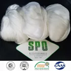 100% pure natural raw silk fibers from top quality silk cocoon SPO