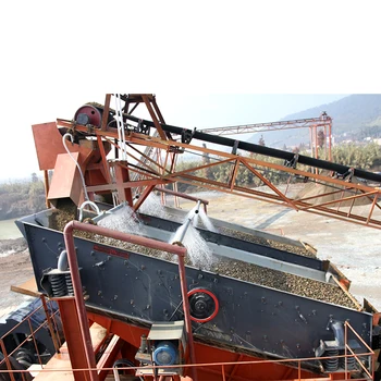 sand vibrating screening machine for construction waste