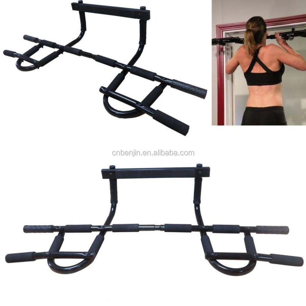 Doorway Pull Up Bar Door Chin Gym Exercise Sit Ups Abs Workout