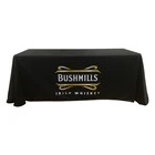 best price jacquard party rubber cover embroidered banquet tradeshow table cloth
