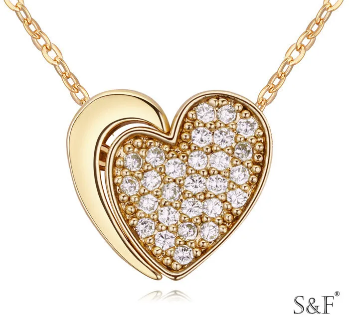 17708 Rhodium plated white gold necklace price