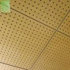 Sound absorption composite decoration wooden perforated acoustic panel