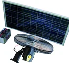12V 18inch solar wall mountedl metal fan