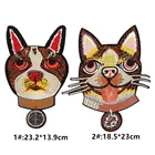 big dogs patches,embroidery embroidered badges for jackets denim jeans,appliques