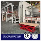 Automatic melamine ecological plate hot press machine