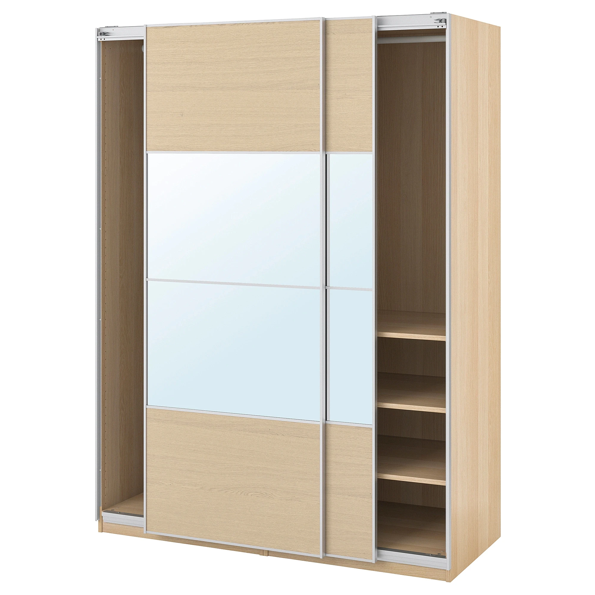 Bedroom Solution Space Saving Customized Wardrobe Plastic Sliding