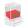 Factory Manufacturing Transparent Acrylic Straw Dispenser Drinking Straw Storage Box
