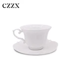 Stoneware personalized design porcelain coffee tea mug drinkware cups and saucers