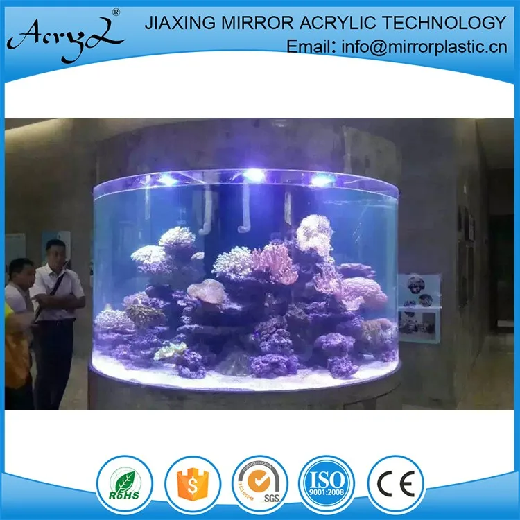 cylinder fish tank 11