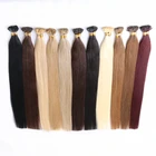 HARMONY 300pcs 1g/pc 20" 22" Italian Keratin Bond Glue Cuticle Intact Virgin Remy Flat tip Hair Extension