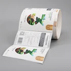 Custom logo waterproof bottle print sticker label services