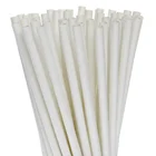 Free Samples FSC FDA Approved Plain White 100% Biodegradable White Paper Straw