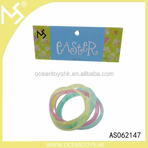 easter gift silicone wristband can add logo printing