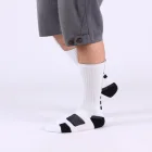 Zhelong 2019 Crew Socks Sports Custom Run Sock For Men