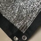 Customizable 1.8M*2M HDPE aluminum shade cloth anti sun shade netting Dog tent car over shade mesh
