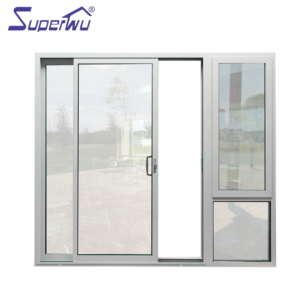 2019 New Fiberglass Mosquito Net Aluminum Main Sliding Door Design With Awning Window Buy Aluminium Door Aluminium Sliding Door Aluminum Main