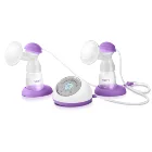 Breast pump electric double touch panel small silence pumping motor with rechargeable battery inside