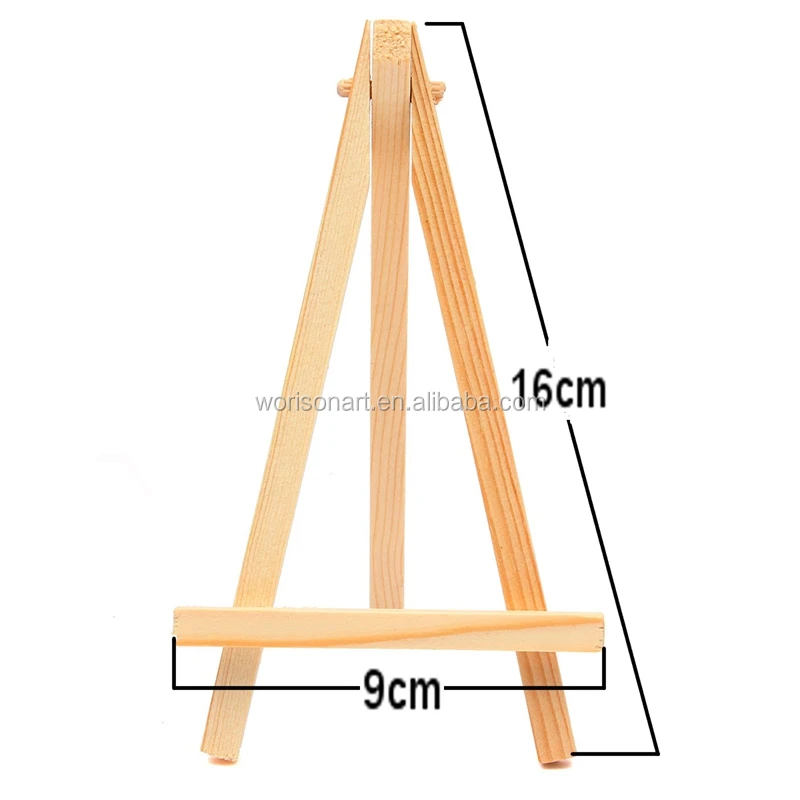 1pc Wood Artist Tripod Painting Easel For Photo Painting Postcard