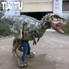 High quality walking realistic robotic dinosaur costume