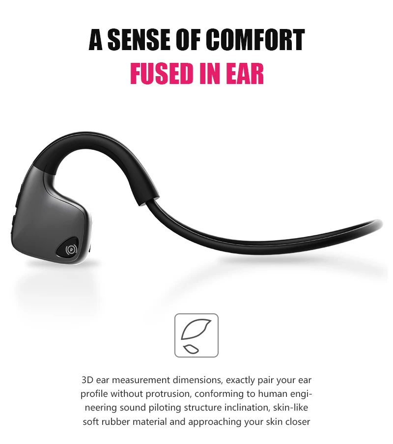 Bluetooth Headset Bone Conduction Outdoor Sports Waterproof Audifonos Lightweight Comfortable Bluetooth 5.0 Auriculares - ANKUX.COM