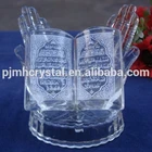 MH-JS036 Hand shape islamic religious crystal quran crafts