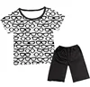 Hot sale infant fashion baby boy clothes summer children clothing sets short sleeve back to school kids outfit
