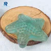 Star shape personalized transparent bath bar soap for hotel & home