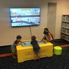 Kindergarten Day care center game Interactive Wall Projection Doodle Game