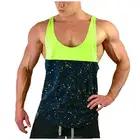Wholesale Custom Stringer Fitness Plain Sports Tank Top Mens Gym Wear Vest Sublimation Bodybuilding Clothing