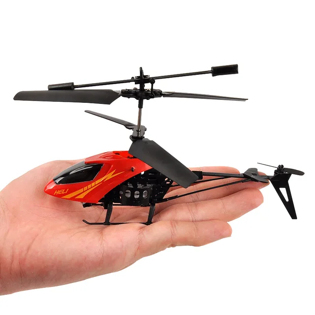 Fall resistance Mini remote control aircraft Helicopter model Charging toys Children's aircraft