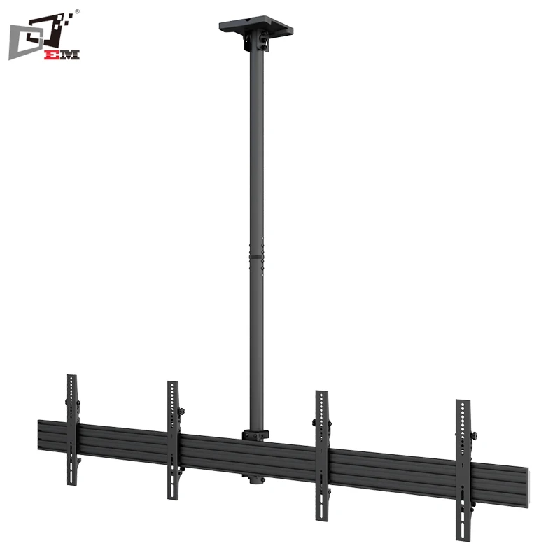 Height Adjustable Drop Down Ceiling Tv Mount Tilting Tv