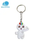custom shape metal keychain zinc alloy keychain cartoon design souvenir metal keychain Custom key chain