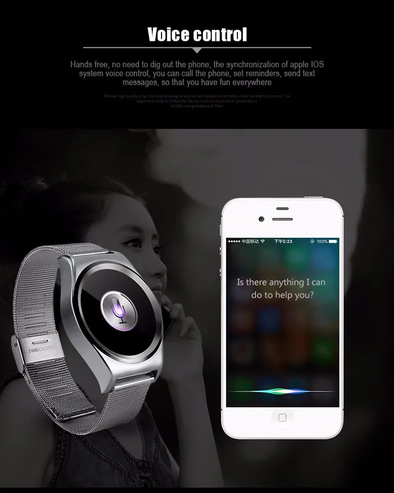 2016 X10 Smart Watch Adroid Bluetooth 4.0 Smart Watches Alloy Smartwatch Waterproof With Health Tracker On Wrist Watch
