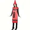 Wholesale adult costumes Halloween cosplay cute crayon toy costume