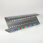 Acrylic Display Body Jewellery display stand for 36 piece belly bars