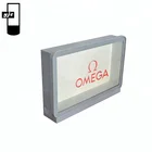 32 43 49 55 inch transparent lcd displays /show box /showcase with touch for product advertising