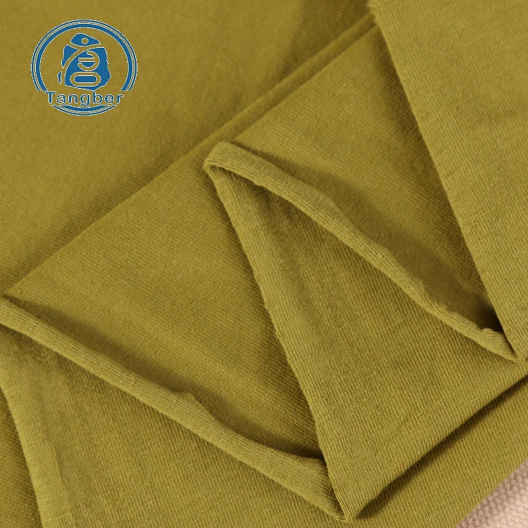 Nice design china combed knitted polyester/cotton fabric, sports jersey fabric